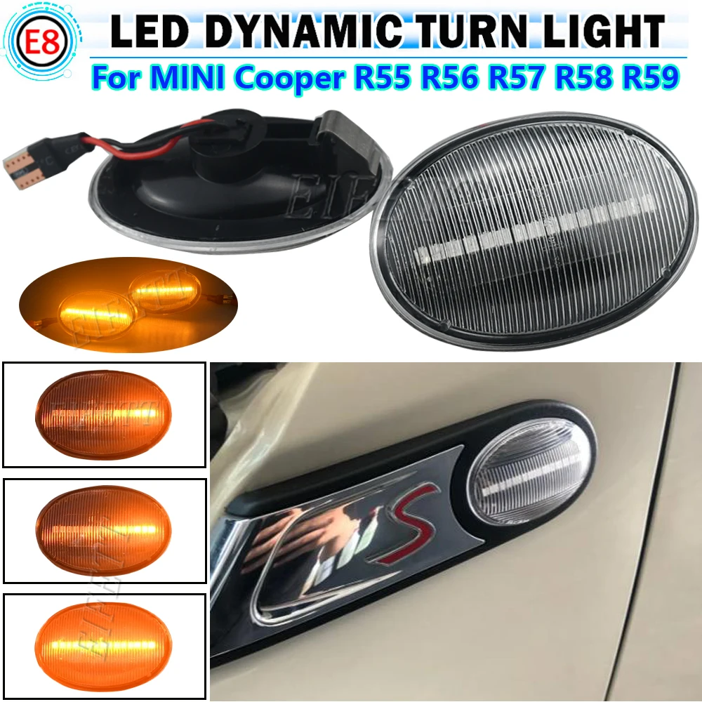 Высококачественный 1 пара ретранслятора, светодиодный боковой маркер, динамический сигнал поворота, аналогичный для MINI Cooper R55 R56 R57 R58 R59 2007-2013, светодиодный индикатор
Высококачественный 1 пара ретранслятора, светодиодный боковой маркер, динамический сигнал поворота, аналогичный для MINI Cooper R55 R56 R57 R58 R59 2007-2013, светодиодный индикатор