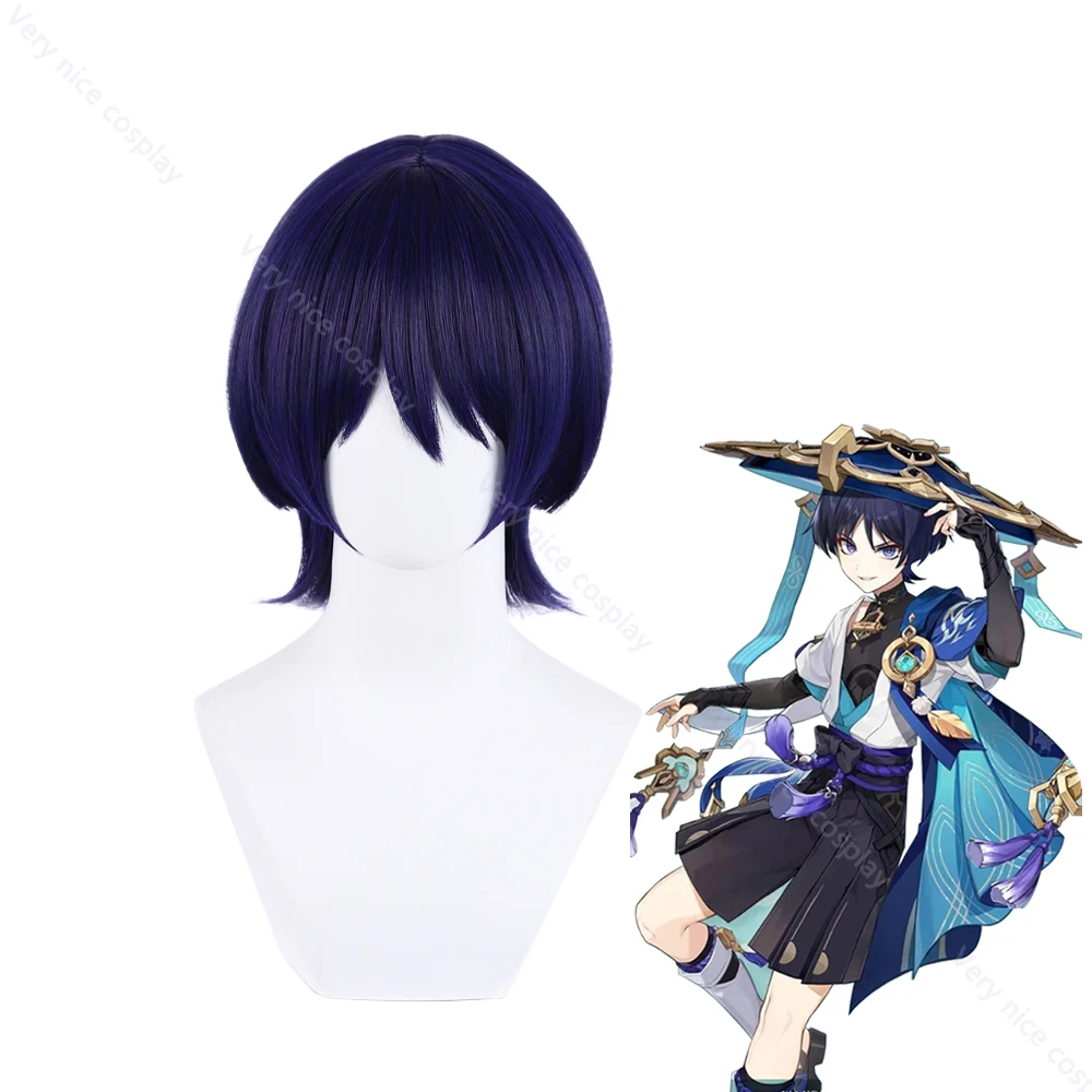 Game Genshin Impact Cosplay Wig Wanderer Cosplay Wig Genshin Impact Wanderer Cosplay Hair Halloween Wig + Free Wig Cap
Game Genshin Impact Cosplay Wig Wanderer Cosplay Wig Genshin Impact Wanderer Cosplay Hair Halloween Wig + Free Wig Cap