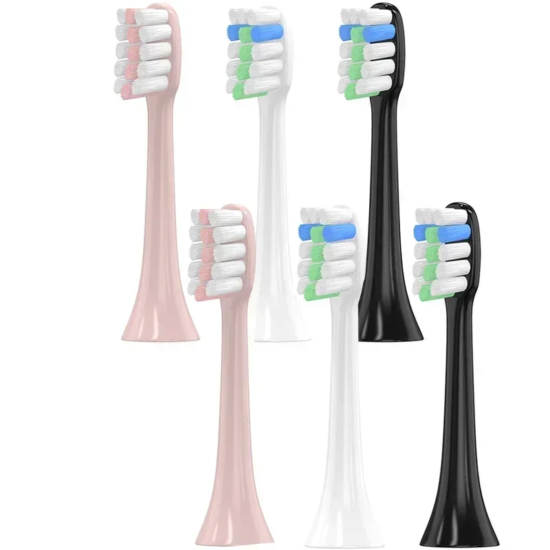 

4 шт., сменные насадки для электрической зубной щетки Xiaomi SOOCAS X3 SOOCARE