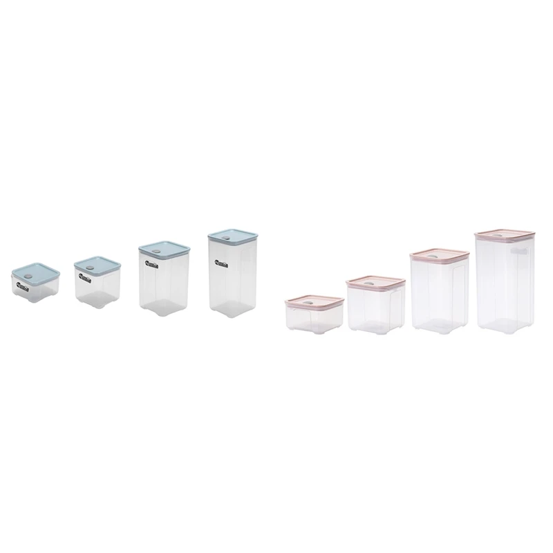 4Pcs PP Food Storage Box Plastic Clear Set With Pour Lids Bottles Jars Dried Grains Tank 400L-1700L
4Pcs PP Food Storage Box Plastic Clear Set With Pour Lids Bottles Jars Dried Grains Tank 400L-1700L