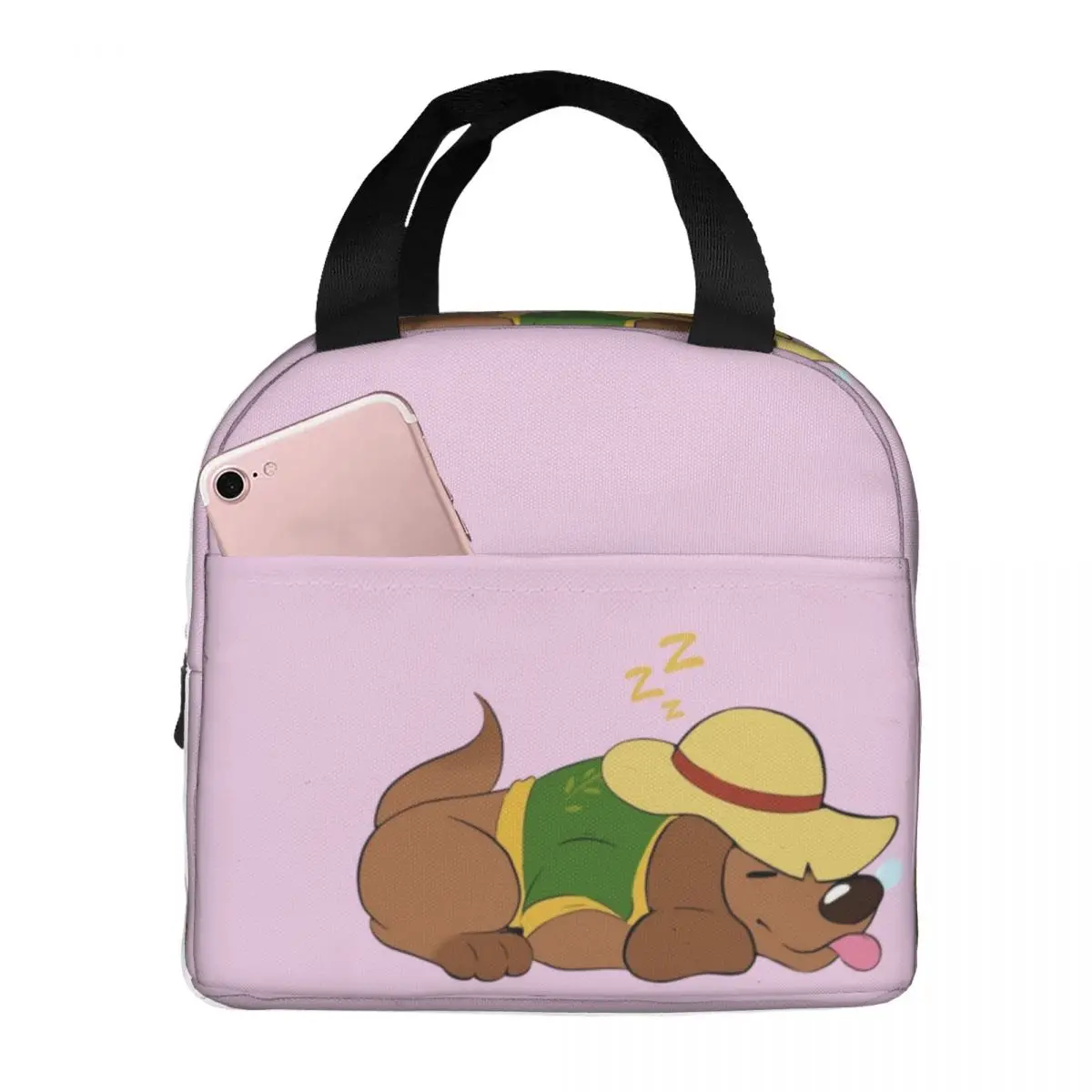 

Vacation Dog Jade Coco Thermal Insulated Lunch Bags Reusable Insulated bag High Capacity Tote Lunch Box Travel Boy Girl