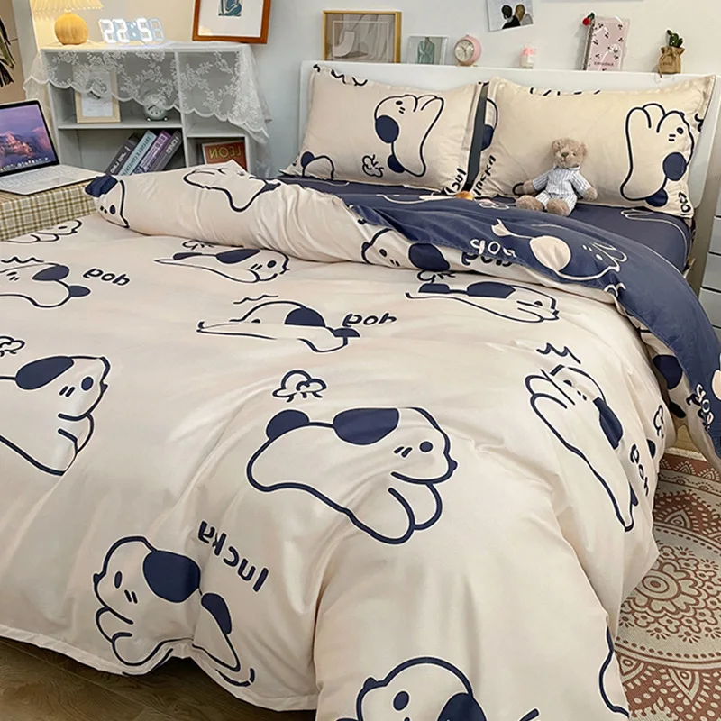 Summer Bedding Set Linen 2 Bedrooms Twin Size Anime Linen Queen Comforter Duvet Covers Kingsize Cute Bed Sheets
Summer Bedding Set Linen 2 Bedrooms Twin Size Anime Linen Queen Comforter Duvet Covers Kingsize Cute Bed Sheets