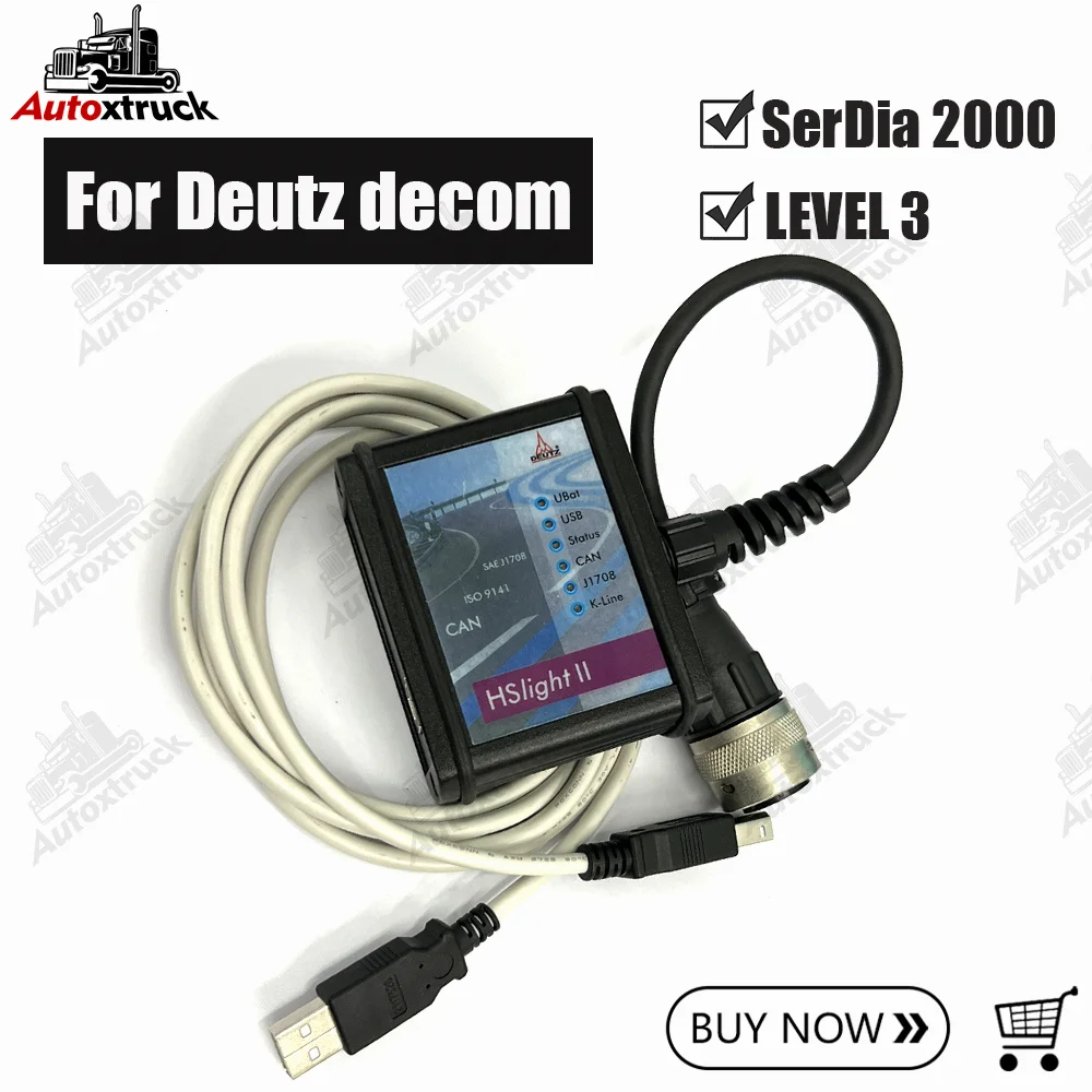For DEUTZ DECOM SerDia 2000 CAN level3a DEUTZ HS light II Diagnostic Tool heavy duty truck diagnostic programming tool
For DEUTZ DECOM SerDia 2000 CAN level3a DEUTZ HS light II Diagnostic Tool heavy duty truck diagnostic programming tool