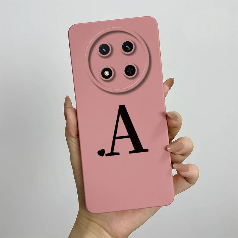 حافظة لهاتف Honor X9c حافظة هاتف Honor X9C 5G HonorX9c X 9c حافظات لطيفة بأحرف أولية مربعة من السيليكون غطاء خلفي للصدمات Fundas 128 حافظة لهاتف Honor X9c حافظة هاتف Honor X9C 5G HonorX9c X 9c حافظات لطيفة بأحرف أولية مربعة من السيليكون غطاء خلفي للصدمات Fundas