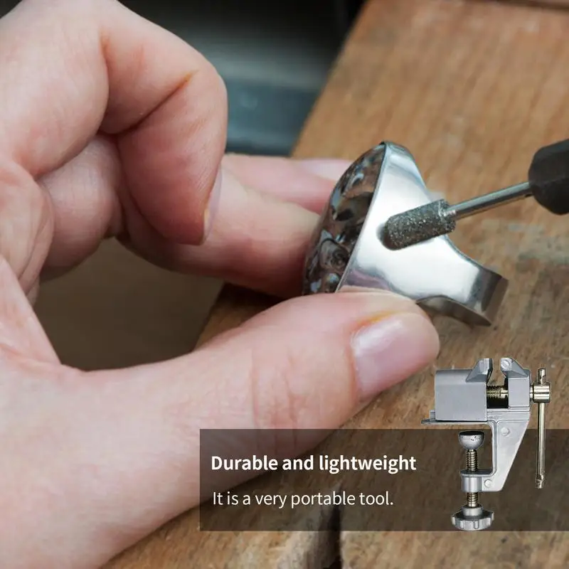 Mini Bench Vise Muliti-Funcational Table Screw Vise Aluminium Alloy 30mm Table Bench Clamp Vise For DIY Craft Mold Fixed Repair
Mini Bench Vise Muliti-Funcational Table Screw Vise Aluminium Alloy 30mm Table Bench Clamp Vise For DIY Craft Mold Fixed Repair