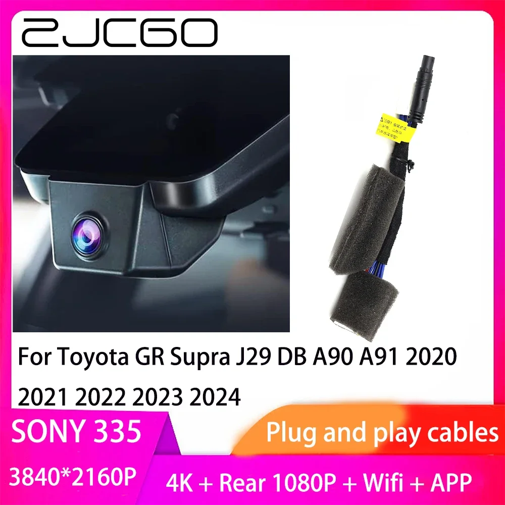 ZJCGO Plug and Play DVR Dash Cam UHD 4K 2160P Video Recorder for Toyota 4Runner N280 Facelift 2020 2021 2022 2023 2024
ZJCGO Plug and Play DVR Dash Cam UHD 4K 2160P Video Recorder for Toyota 4Runner N280 Facelift 2020 2021 2022 2023 2024