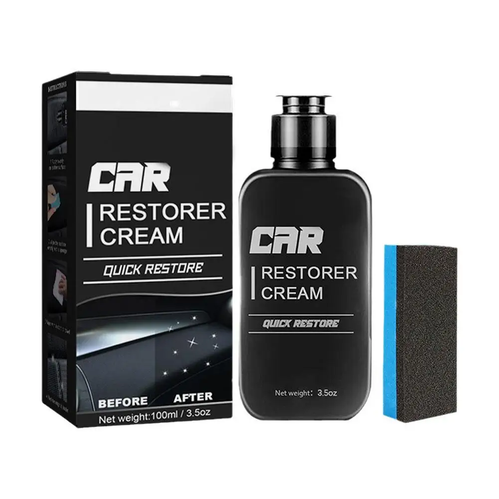 100ml Plastics Revitalizing Coating Agent Car Refurbishment Cleaning Agent Automotive Interior Cleaning Agent With Sponge
100ml Plastics Revitalizing Coating Agent Car Refurbishment Cleaning Agent Automotive Interior Cleaning Agent With Sponge