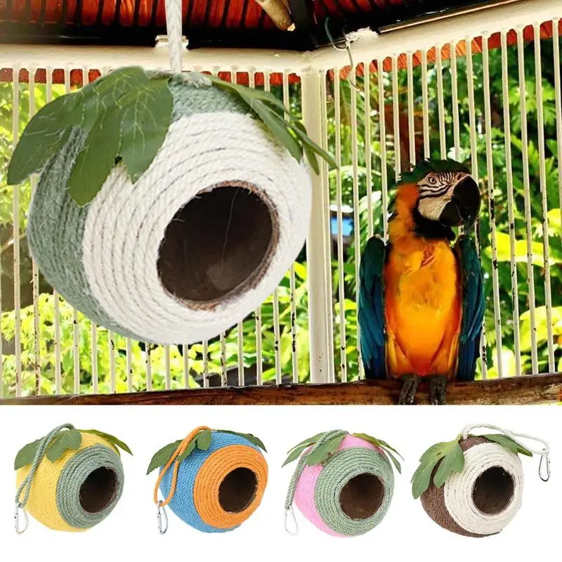 Coconut Parrot Nest House Parrot Coconut Shell House For Parakeet Natural Coconut Shell Bird House Parakeet Breeding Cave For
Coconut Parrot Nest House Parrot Coconut Shell House For Parakeet Natural Coconut Shell Bird House Parakeet Breeding Cave For