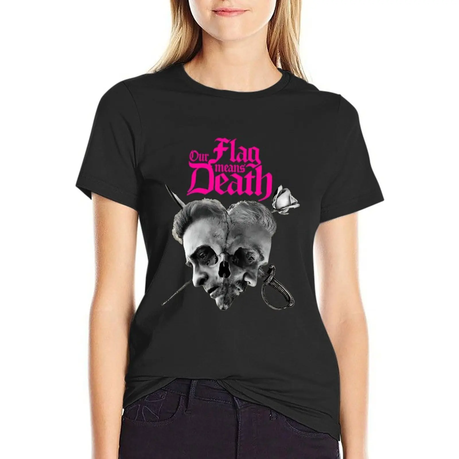 Our Flag Means Death skull T-shirt funny shirts graphic tees plus size tops T-shirt Women
Our Flag Means Death skull T-shirt funny shirts graphic tees plus size tops T-shirt Women