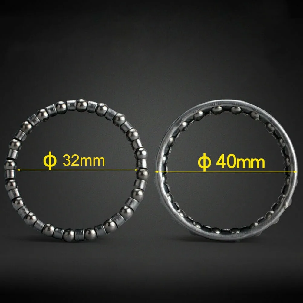 4pcs 32-40mm Bicycle Headset Balls Steel Bike Caged Ball Bearing Race Wheel Hub Bearing Set Frame Front Fork Cycling Accessories
4pcs 32-40mm Bicycle Headset Balls Steel Bike Caged Ball Bearing Race Wheel Hub Bearing Set Frame Front Fork Cycling Accessories