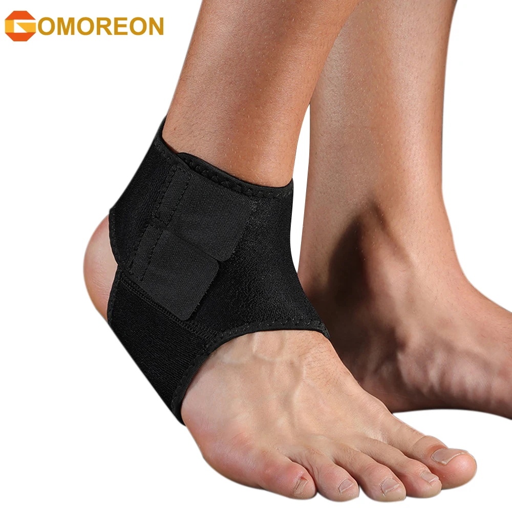 GOMOREON 1Pcs Ankle Support for Men and Women - Nylon Breathable Adjustable Ankle Brace Sprain for Running Cycling Basketball
GOMOREON 1Pcs Ankle Support for Men and Women - Nylon Breathable Adjustable Ankle Brace Sprain for Running Cycling Basketball