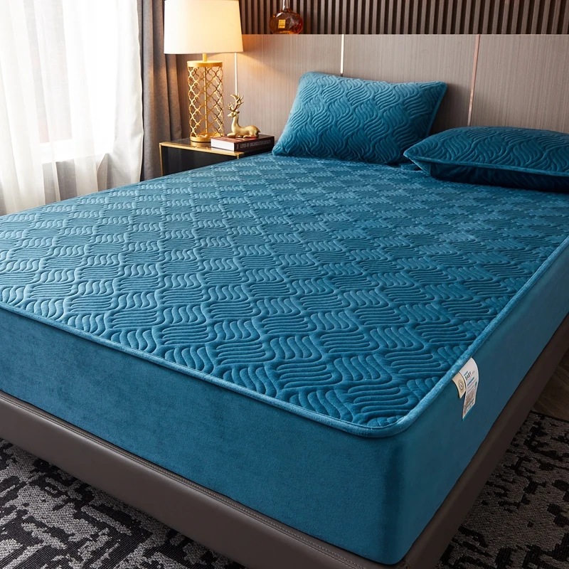 High Quality Short Plush Thicken Quilted Mattress Cover Luxury Anit-mites Soft Warm Quilting Baby Velvet Not Included Pillowcase 31 Mallzona Se0fd8958da3a45d6865e6f10078ba7f4q High Quality Short Plush Thicken Quilted Mattress Cover Luxury Anit-mites Soft Warm Quilting Baby Velvet Not Included Pillowcase Mallzona