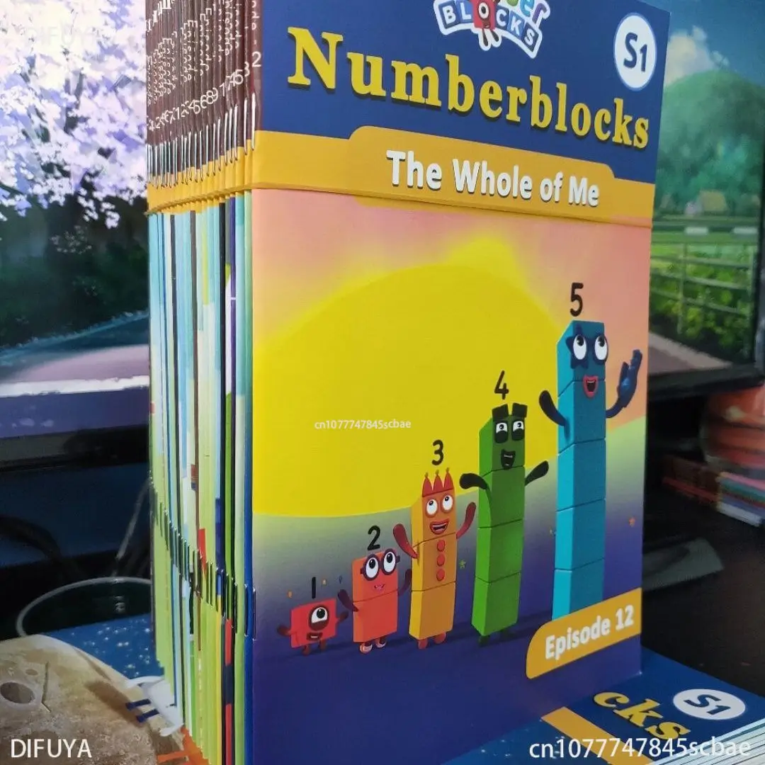 30 Books/Set Numberblocks Alphablocks Digital Building Blocks Kids Children's Early Education English Learning Book
30 Books/Set Numberblocks Alphablocks Digital Building Blocks Kids Children's Early Education English Learning Book