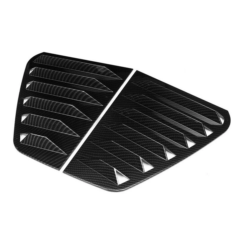 2X Car Rear Side Window Louvers, For Golf 7 R MK 7 7.5 2013-2020 Racing Style Window Blinds Air Vent Scoop Cover Black
2X Car Rear Side Window Louvers, For Golf 7 R MK 7 7.5 2013-2020 Racing Style Window Blinds Air Vent Scoop Cover Black