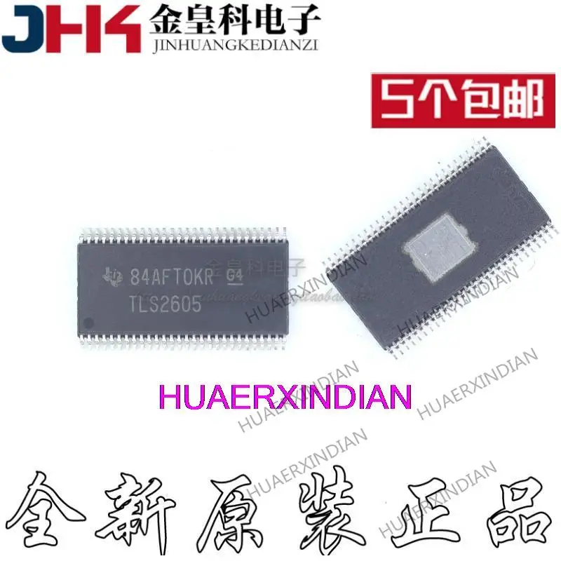 10 шт. новый оригинальный tls2605rdзарядное устройство 4 TI HTSSOP56 печать TLS2605 IC PMIC
10 шт. новый оригинальный tls2605rdзарядное устройство 4 TI HTSSOP56 печать TLS2605 IC PMIC