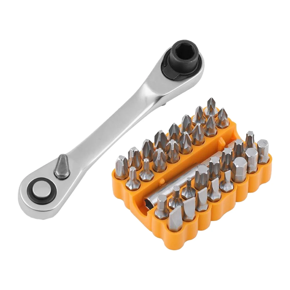 Magnetic Link 72 Teeth Ratchet Wrench Extension Bit Holder for Quick and Easy Bit Replacement Chrome Vanadium Steel
Magnetic Link 72 Teeth Ratchet Wrench Extension Bit Holder for Quick and Easy Bit Replacement Chrome Vanadium Steel