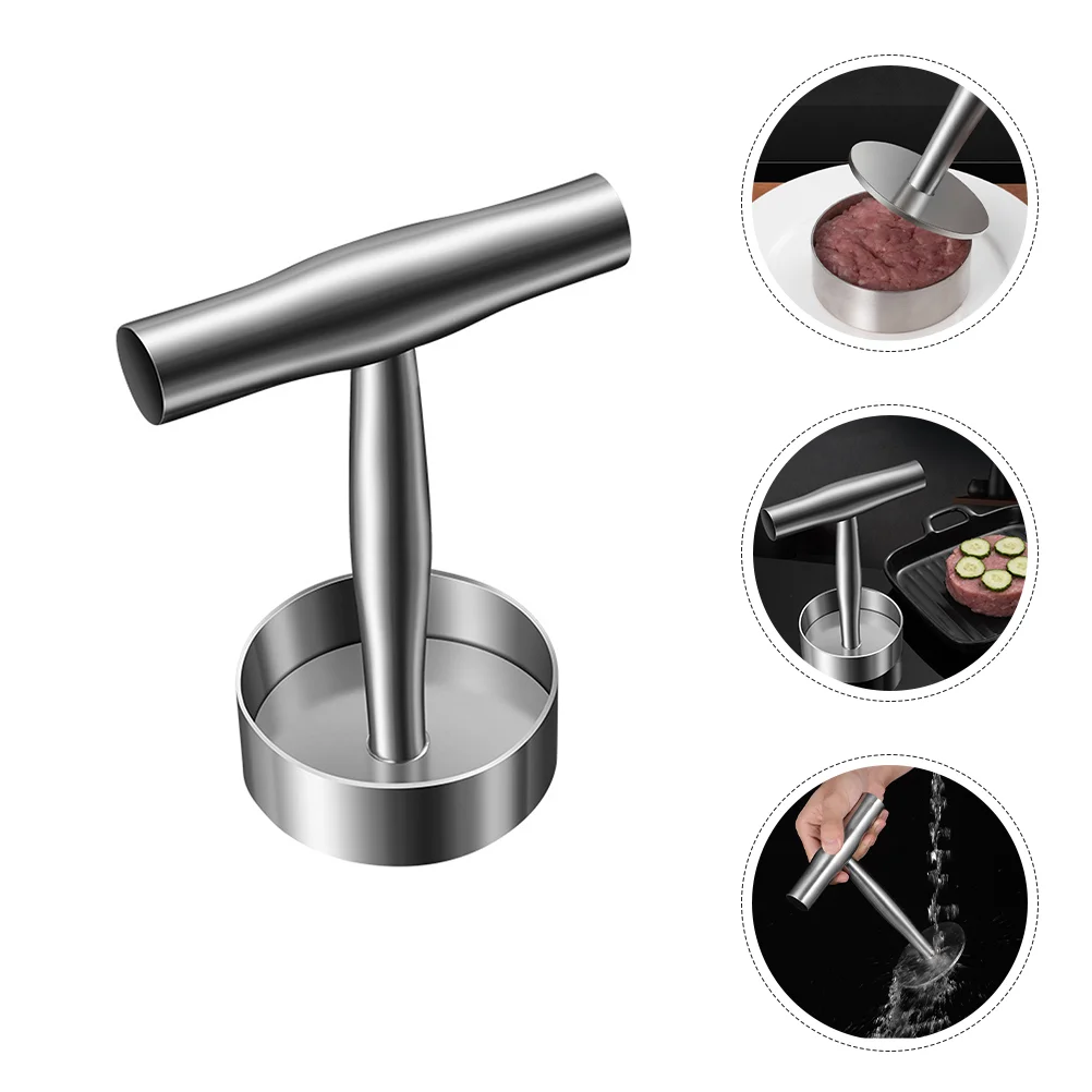 Stainless Steel Burger Press 5 Inch Non-Stick Hamburger Press Patty Maker Mold Bacon Press Grill Press Grill Griddle
Stainless Steel Burger Press 5 Inch Non-Stick Hamburger Press Patty Maker Mold Bacon Press Grill Press Grill Griddle
