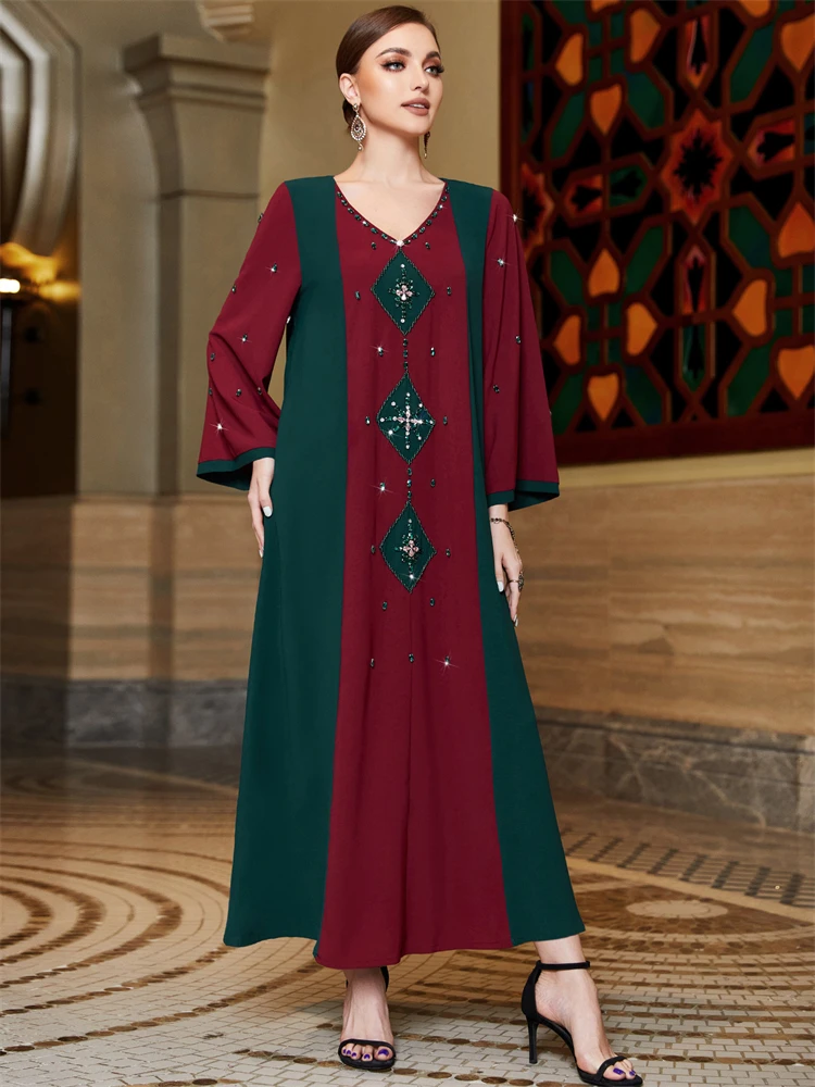 Рамадан красный Дубай Abaya африканские платья Исламская одежда для женщин раннее мусульманское длинное платье халат женские платья
Рамадан красный Дубай Abaya африканские платья Исламская одежда для женщин раннее мусульманское длинное платье халат женские платья