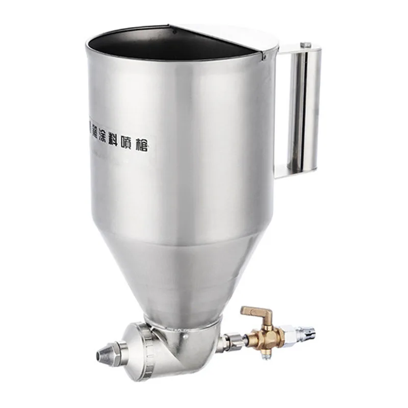 1/4" Exterior Wall Spray Gun Putty Powder Real Stone Paint Stainless Steel Spray Gun Architectural Paint Latex Paint Spray Gun
1/4" Exterior Wall Spray Gun Putty Powder Real Stone Paint Stainless Steel Spray Gun Architectural Paint Latex Paint Spray Gun