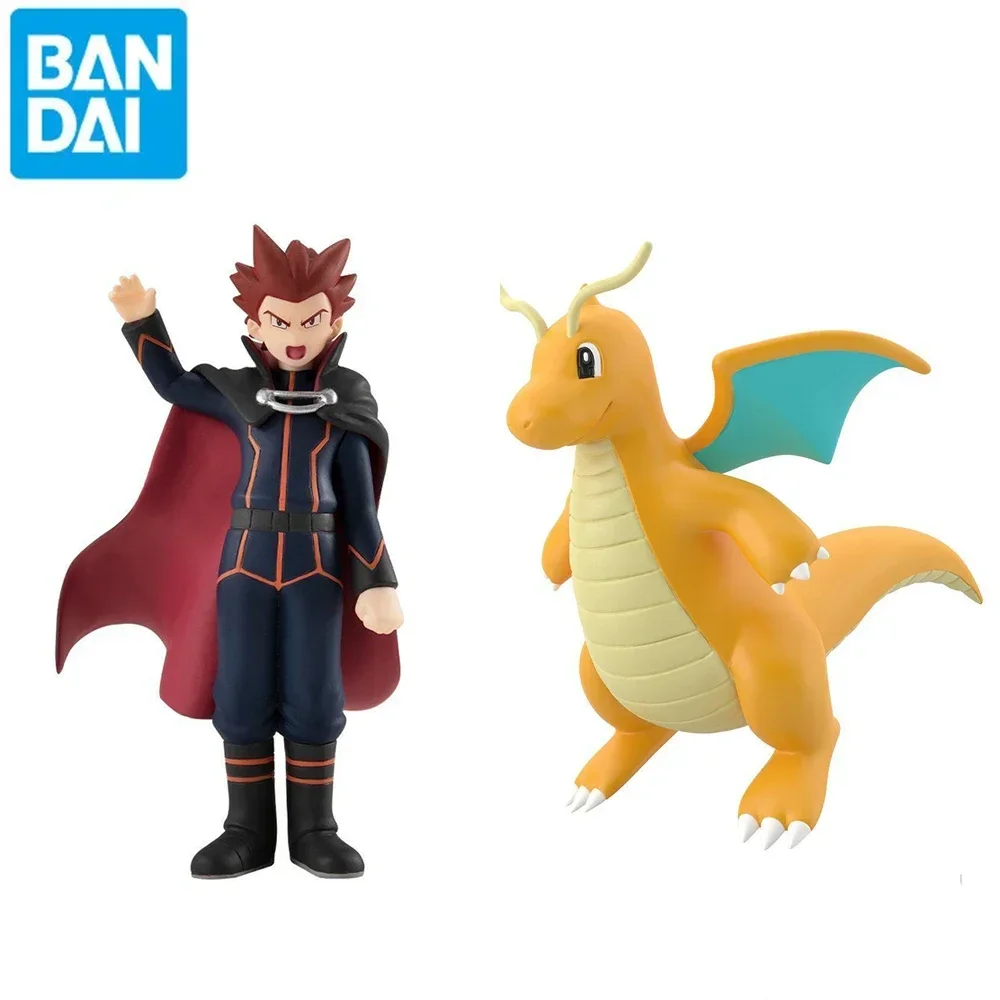 

Original Bandai Pokemon Figures Scale World Kanto Chihou Lance Dragonite Action Figure Collectible Ornaments Figure Model Toys