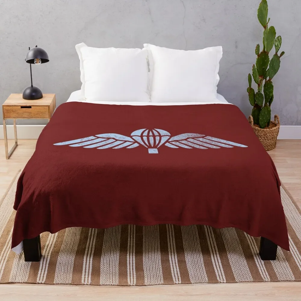 British Paratrooper Wings (distressed) Throw Blanket For Sofa Thin Luxury St Decoratives Bed Luxury Brand Blankets
British Paratrooper Wings (distressed) Throw Blanket For Sofa Thin Luxury St Decoratives Bed Luxury Brand Blankets