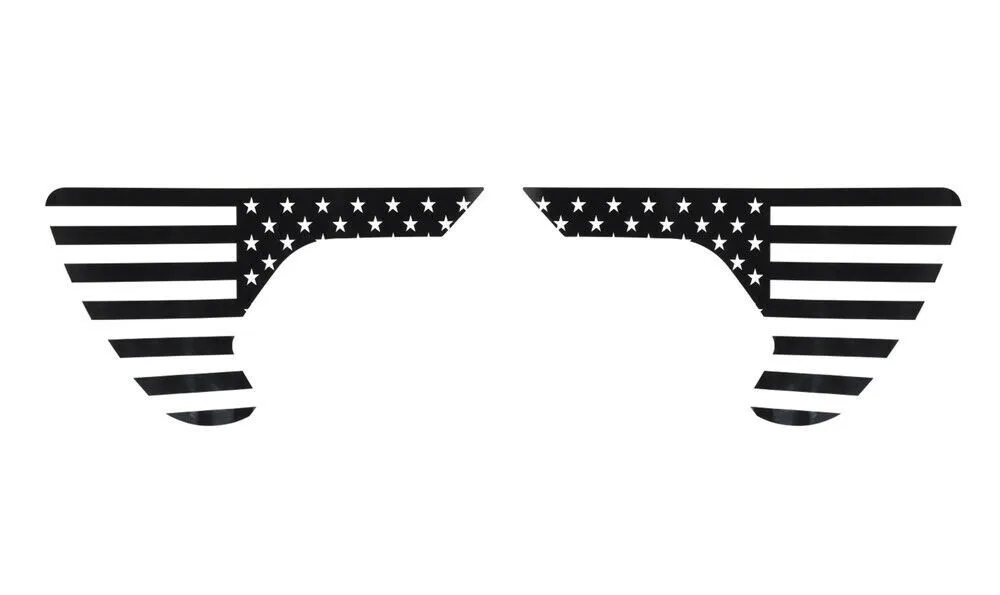For Jeep Wrangler JL/JT Gladiator Black Flag Leaf Fender Sticker Trim 2pcs/set PVC Material Long lasting Quality
For Jeep Wrangler JL/JT Gladiator Black Flag Leaf Fender Sticker Trim 2pcs/set PVC Material Long lasting Quality