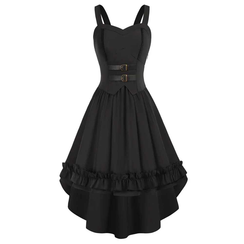 SD Women Evening Dresses Renaissance High-Lo Dress Casual Sweetheart Neck Ruffled Hem A-Line Dress Vintage Party Dresses
SD Women Evening Dresses Renaissance High-Lo Dress Casual Sweetheart Neck Ruffled Hem A-Line Dress Vintage Party Dresses