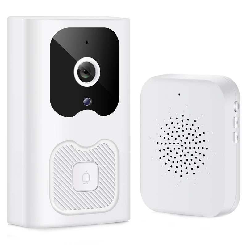

Intelligent Doorbell Alarm Doorbell Voice Intercom Chime VGA Night Vision IP Camera Wifi Smart Alarm Door Bell For Home Security