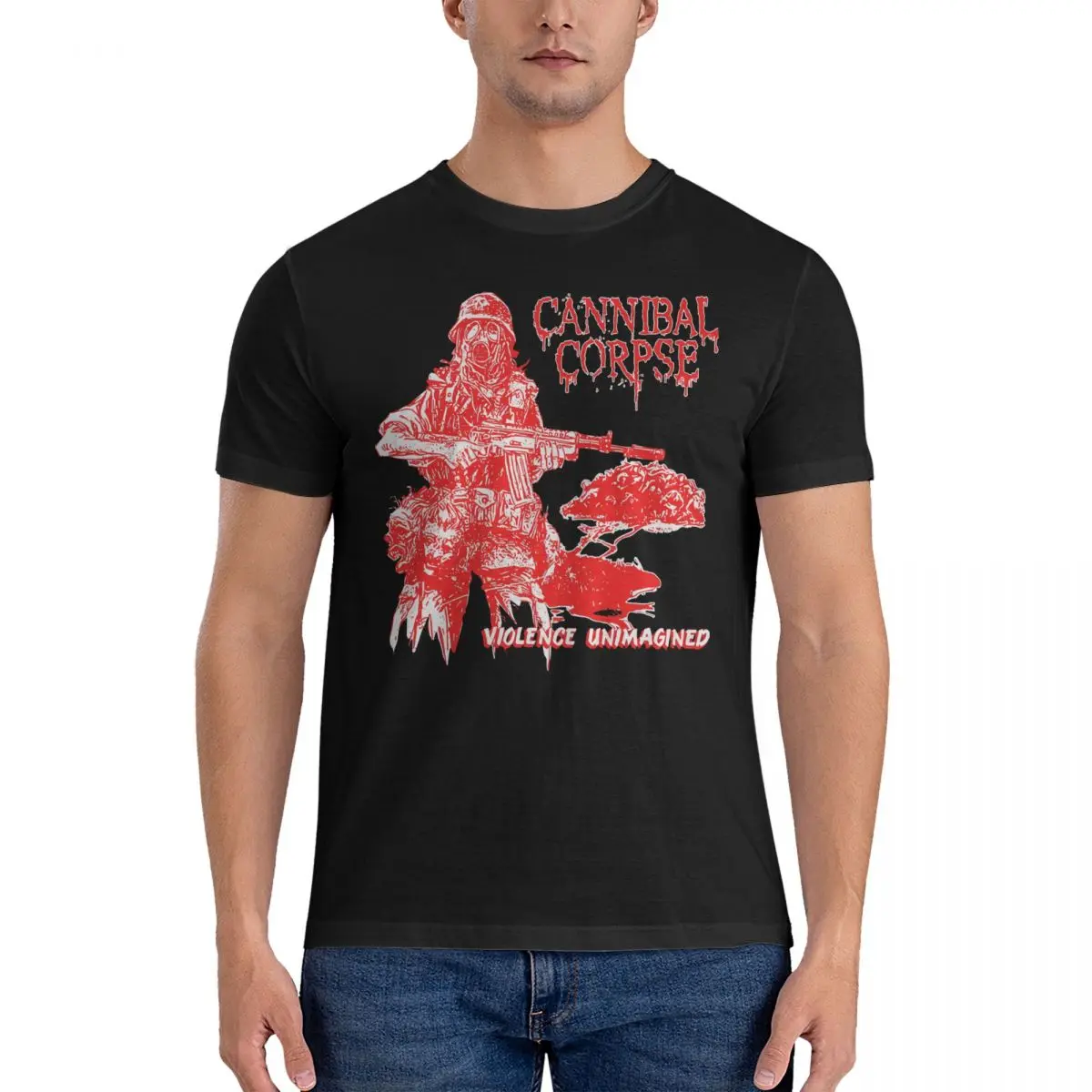 Men's Follow The Blood T Shirts Cannibal Corpse 100% Cotton Tops Novelty Short Sleeve Round Neck Tee Shirt Printed T-Shirt
Men's Follow The Blood T Shirts Cannibal Corpse 100% Cotton Tops Novelty Short Sleeve Round Neck Tee Shirt Printed T-Shirt