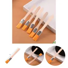 Painting Board Brushes Food Grade Long Lasting Painting Board Hardware Brushes Barbecue Brushes Condiment Brushes 10Pcs
Painting Board Brushes Food Grade Long Lasting Painting Board Hardware Brushes Barbecue Brushes Condiment Brushes 10Pcs