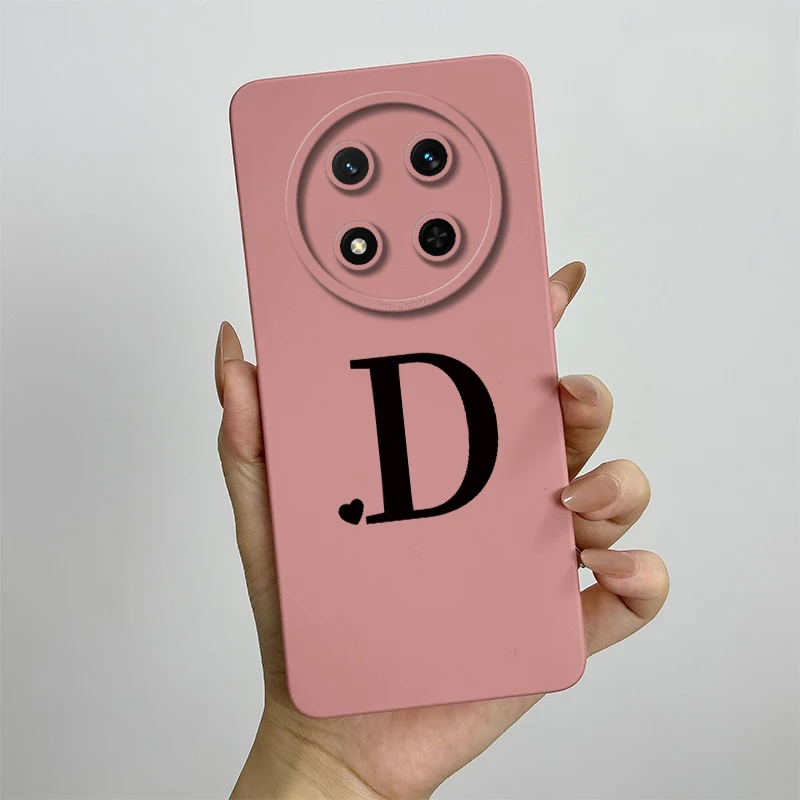 حافظة لهاتف Honor X9c حافظة هاتف Honor X9C 5G HonorX9c X 9c حافظات لطيفة بأحرف أولية مربعة من السيليكون غطاء خلفي للصدمات Fundas 131 حافظة لهاتف Honor X9c حافظة هاتف Honor X9C 5G HonorX9c X 9c حافظات لطيفة بأحرف أولية مربعة من السيليكون غطاء خلفي للصدمات Fundas