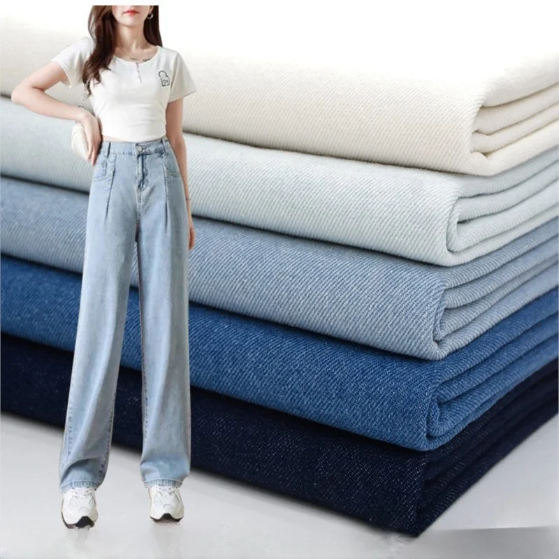 Cotton High-Grade Stone Washed Denim Coat & Trousers Fabric Skirt Bag Handmade Cloth
Cotton High-Grade Stone Washed Denim Coat & Trousers Fabric Skirt Bag Handmade Cloth