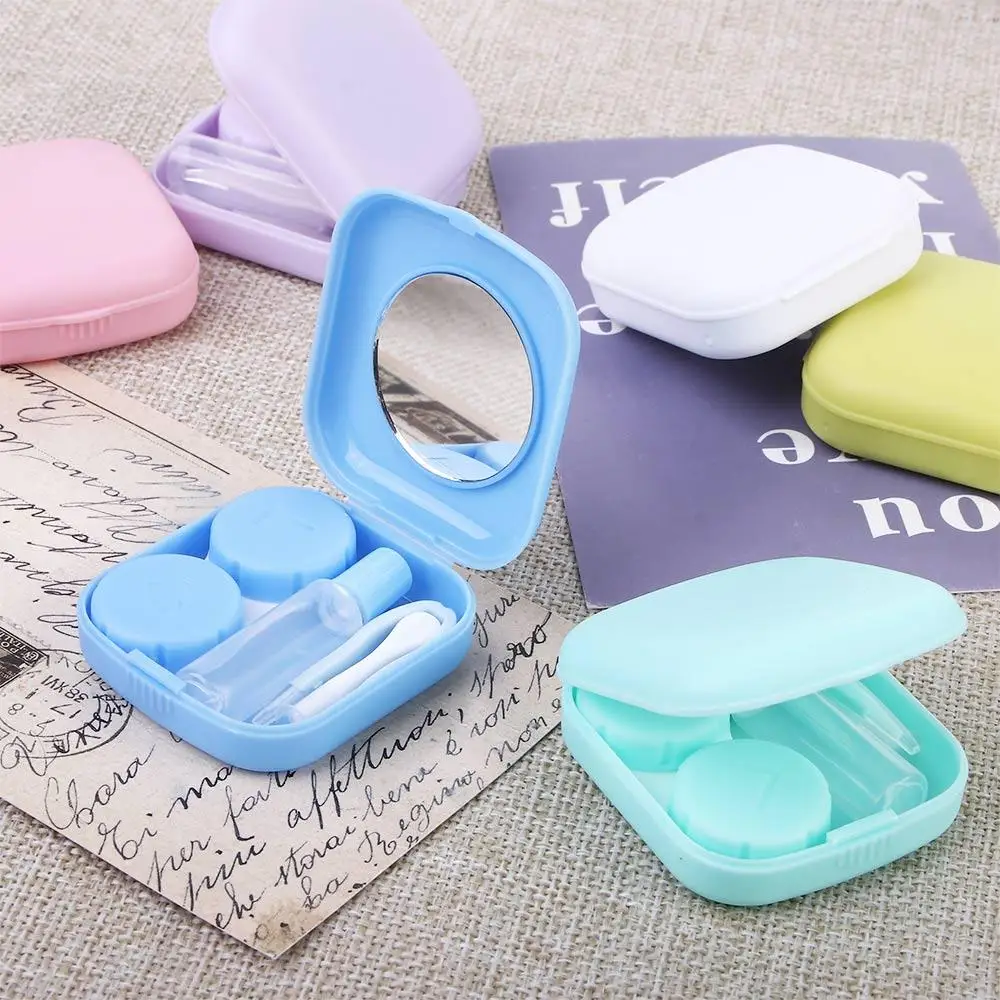 Portable Lovely Male Female Candy Color Make Up Storage Lenses Box Lenses Case Contact Lens Case Mirror Container
Portable Lovely Male Female Candy Color Make Up Storage Lenses Box Lenses Case Contact Lens Case Mirror Container