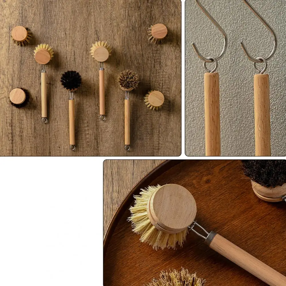 Brush Long Handle Pot Brush with Strong Decontamination for Kitchen Accessories Comfortable Grip Dish Scrubber Eco-friendly Dish
Brush Long Handle Pot Brush with Strong Decontamination for Kitchen Accessories Comfortable Grip Dish Scrubber Eco-friendly Dish