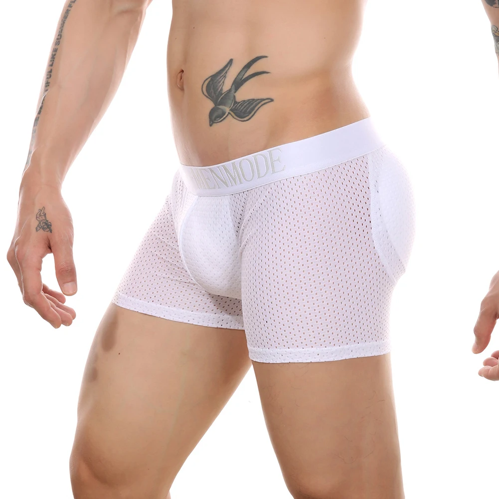 Men Boxer Padded Enhancer Underwear Shapewear Butt Lifter Panties Mesh Lightweight Trunk Solid Buttocks Enhancement Underpants
Men Boxer Padded Enhancer Underwear Shapewear Butt Lifter Panties Mesh Lightweight Trunk Solid Buttocks Enhancement Underpants