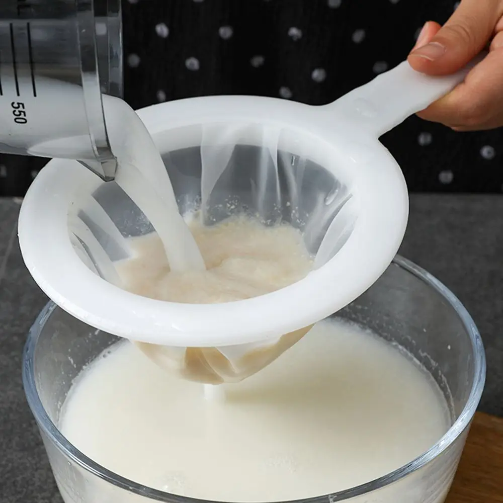 

Безопасное сверхтонкое кухонное сито, полезное для соевого молока, йогурта, кофейного кухонного приспособления, сетчатый фильтр в виде ложки