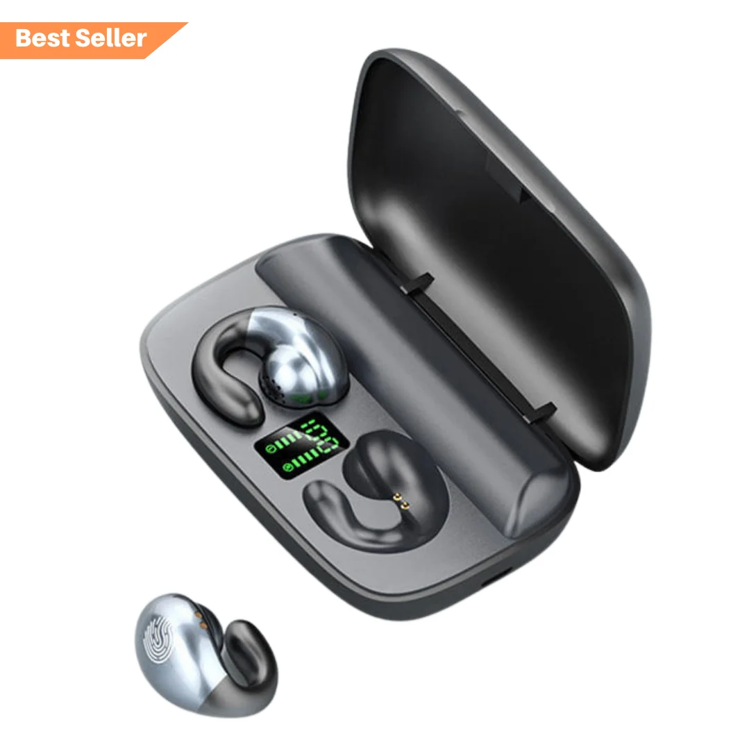 Wireless Bluetooth Headset Hanging Ear Bone Conduction Binaural Earphone Hd Call Wireless Earphone
Wireless Bluetooth Headset Hanging Ear Bone Conduction Binaural Earphone Hd Call Wireless Earphone