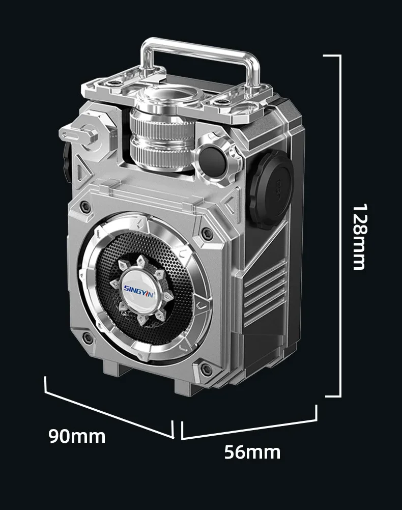 Mini Mecha Style Bluetooth Speaker Portable Subwoofer Creative Super Bass TF Card Insertion Cool Music Player Wireless Sound Box 17 Mini Mecha Style Bluetooth Speaker Portable Subwoofer Creative Super Bass TF Card Insertion Cool Music Player Wireless Sound Box 11