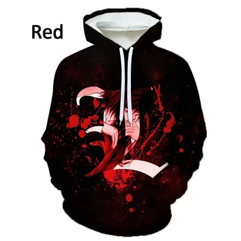 3D Printing Anime Sweatshirt Death Note Graphic Hoodies For Men Long Sleeve Casual Oversized Pullovers Hoodie Streetwear
3D Printing Anime Sweatshirt Death Note Graphic Hoodies For Men Long Sleeve Casual Oversized Pullovers Hoodie Streetwear