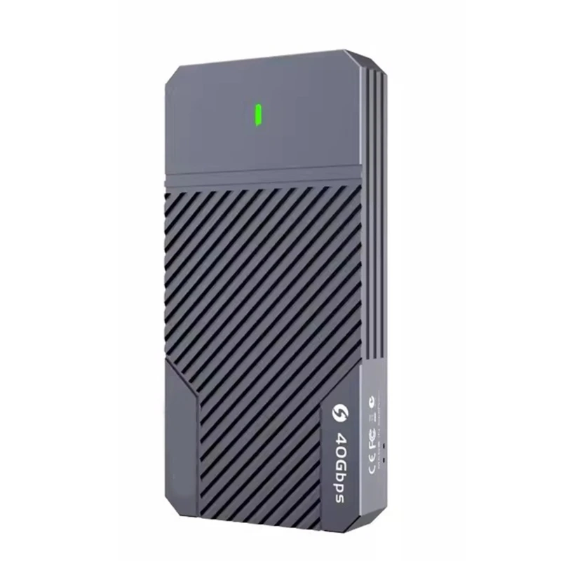 Корпус M.2 NVMe Чехол для жесткого диска USB4.0 40 Гбит/с SSD Внешний ящик для хранения
Корпус M.2 NVMe Чехол для жесткого диска USB4.0 40 Гбит/с SSD Внешний ящик для хранения
