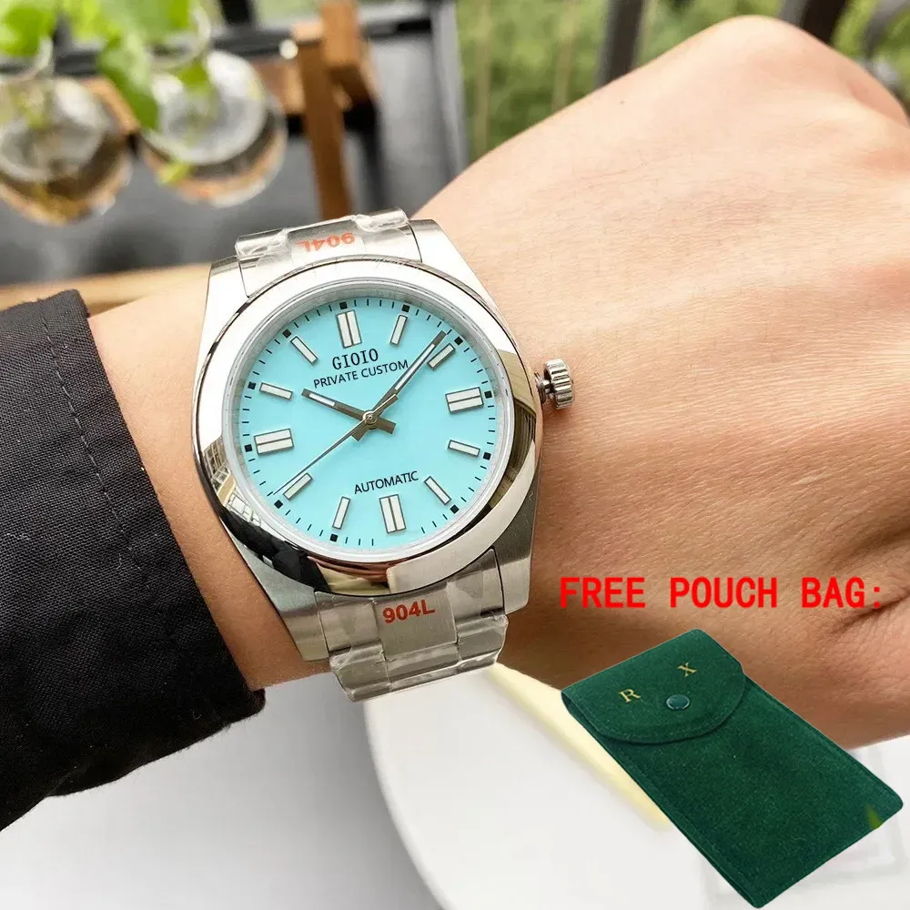 Luxury New Mens Womens Automatic Mechanical Watch Stainless Steel Bracelet Luminous Yellow Green Dial Sport Sapphire Glass
Luxury New Mens Womens Automatic Mechanical Watch Stainless Steel Bracelet Luminous Yellow Green Dial Sport Sapphire Glass