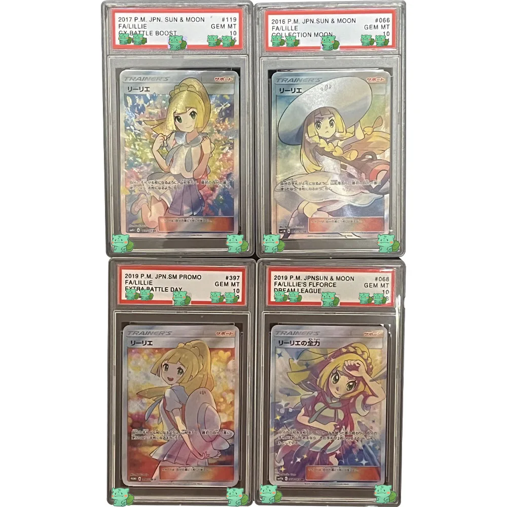 Anime PTCG Collection Rating Card 2019 P.M.JPN.SM PROMO FA/LILLIE GEM MT 10Points Card Holographic Label Replica Child Gift Toy
Anime PTCG Collection Rating Card 2019 P.M.JPN.SM PROMO FA/LILLIE GEM MT 10Points Card Holographic Label Replica Child Gift Toy