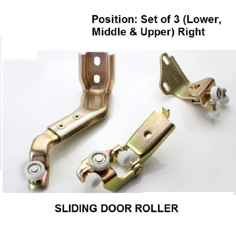x3 PIECES FOR VOLKSWAGEN CADDY 1995-2006 RIGHT SIDE SLIDING DOOR ROLLER UNITS NEW
x3 PIECES FOR VOLKSWAGEN CADDY 1995-2006 RIGHT SIDE SLIDING DOOR ROLLER UNITS NEW