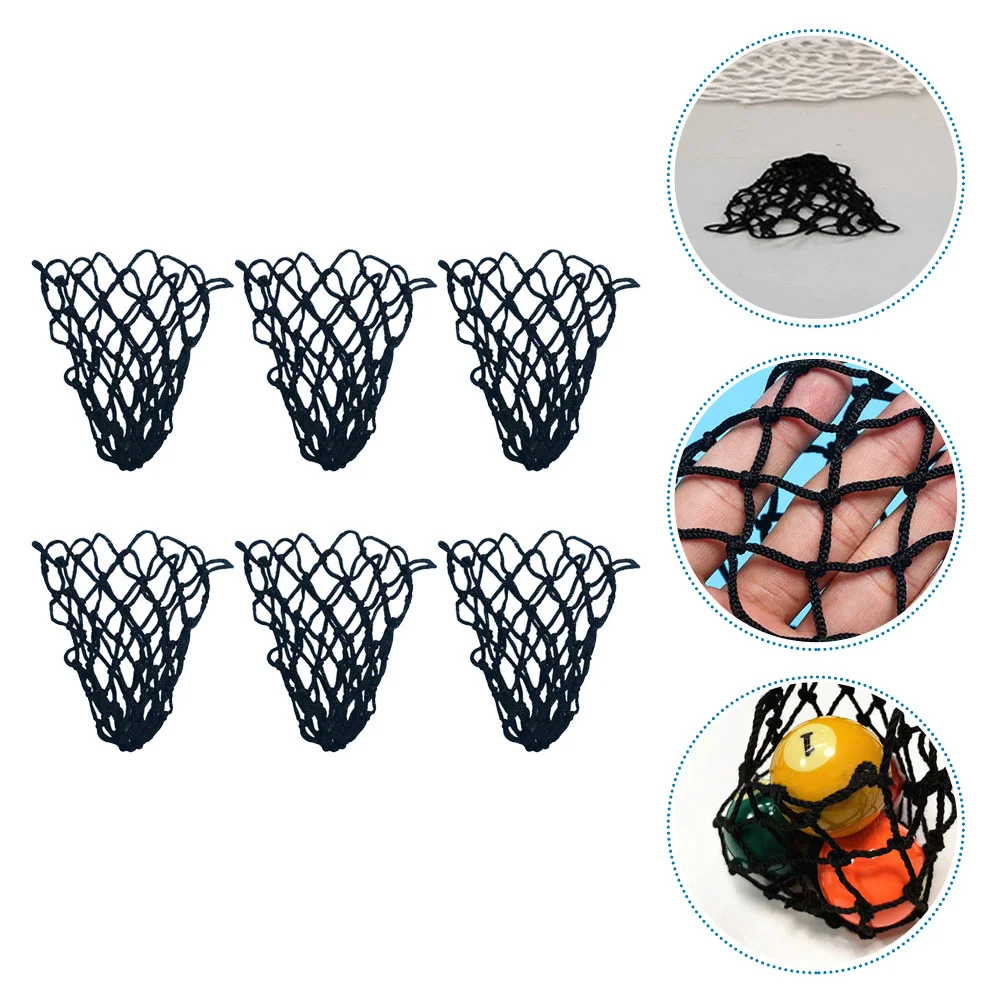 6 Pcs Billiard Net Bag Billiards Equipment Table Pockets Accessories Nets Cotton Pool
6 Pcs Billiard Net Bag Billiards Equipment Table Pockets Accessories Nets Cotton Pool