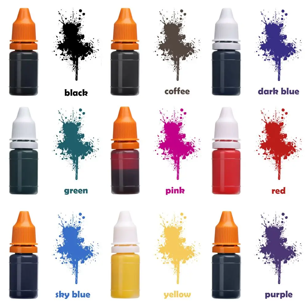 Refill Ink For Photosensitive Seal Or Flash Self Ink Rubber Stamp 9 Colors Inking Stamp Oil for Paper Wedding Scrapbooking Make
Refill Ink For Photosensitive Seal Or Flash Self Ink Rubber Stamp 9 Colors Inking Stamp Oil for Paper Wedding Scrapbooking Make