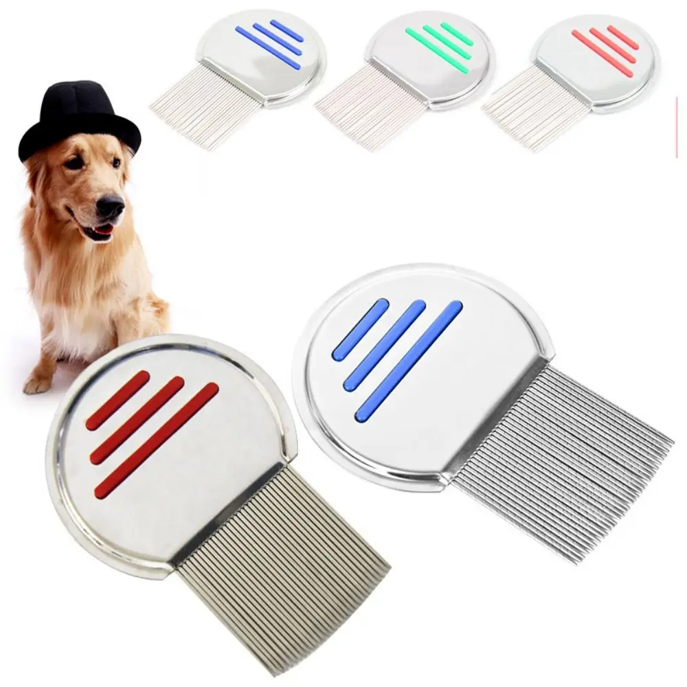 

1pcs High Quality Terminator Lice Comb Nit Free Kids Hair Rid Headlice Stainless Steel Metal Teeth Remove Nit Brush Free Ship