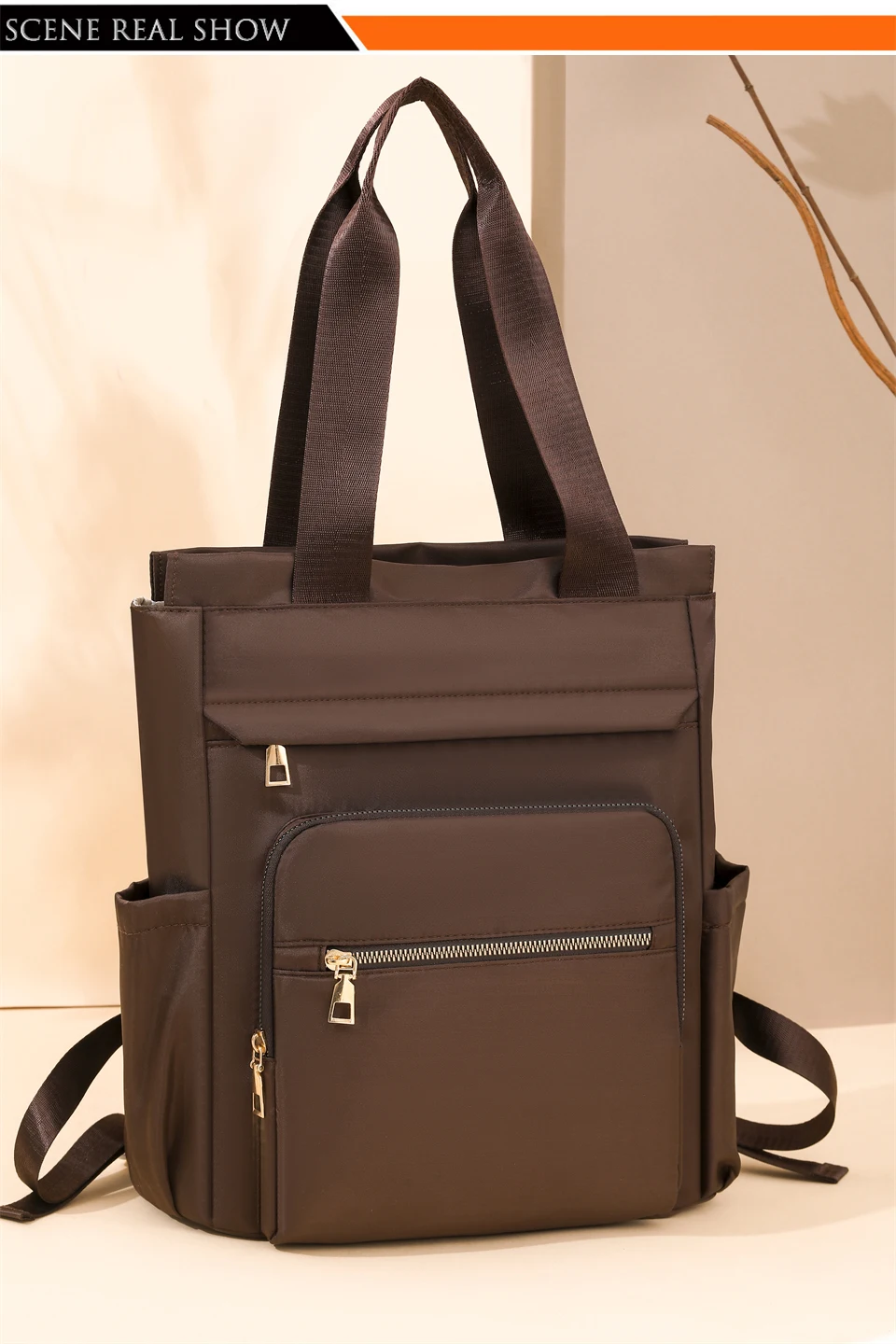 Casual Daypack for Women Shoulder Bag Waterproof Nylon Backpack Large Capacity School Bag Bookbag Fashion Ladies Travel Bags Casual Daypack for Women Shoulder Bag Waterproof Nylon Backpack Large Capacity School Bag Bookbag Fashion Ladies Travel Bags