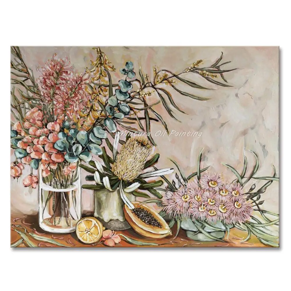 Mintura Hand-Painted Handmade Oil Paintings on Canva Beautiful Plant Scenery Wall Art,for Living Room Modern Hotel Decor Artwork
Mintura Hand-Painted Handmade Oil Paintings on Canva Beautiful Plant Scenery Wall Art,for Living Room Modern Hotel Decor Artwork