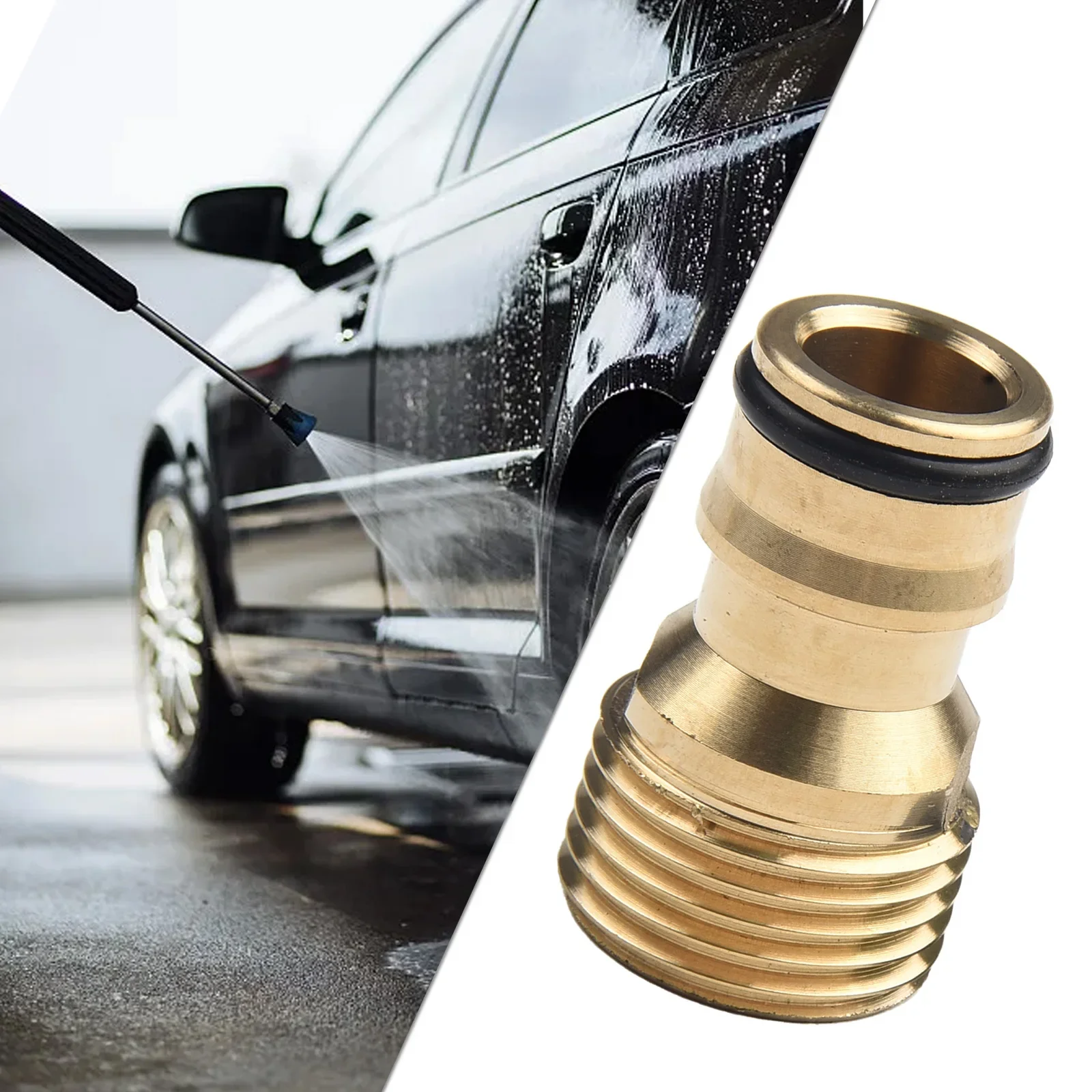 Brass Tap Hose Connector Kitchen Adapters With 3/4inch BSPM Male Thread Pipe Joiner Fitting Garden Water Hose Connectors
Brass Tap Hose Connector Kitchen Adapters With 3/4inch BSPM Male Thread Pipe Joiner Fitting Garden Water Hose Connectors