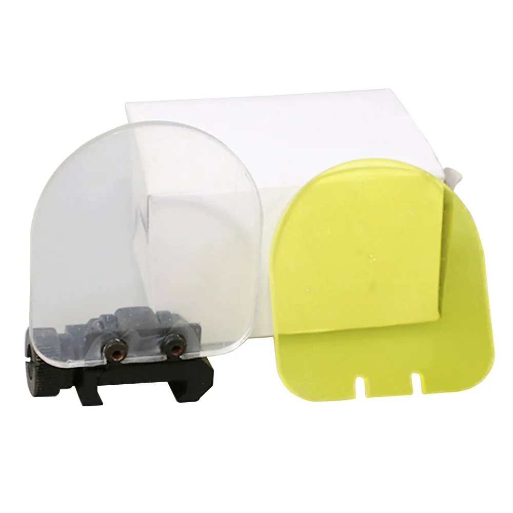 Riflescope Bulletproof Semicircular Lens Cover Protector Foldable Shooting Screen Lens Shield 20MM Rail for Red Dot Sight
Riflescope Bulletproof Semicircular Lens Cover Protector Foldable Shooting Screen Lens Shield 20MM Rail for Red Dot Sight